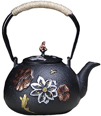 tetsubin cast iron kettle workshop japanese Healthy Teapot with Stainless Steel Infuser （1200mL） by Unknown