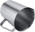 GOWENIC 2000ml Stainless Steel Measuring Cup, Large Milk Frothing Pitcher Jug for Latte Coffee Art,Steaming Pitcher for - Image 7