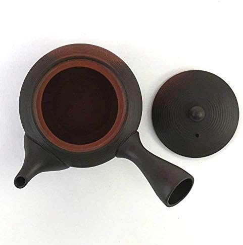 Japanese Teapot Kyusu Tokoname Youhen Clay Teapot 11.8 Fluid Ounces Fusen L161 (1) - Image 5
