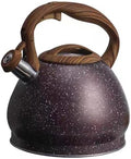 Tea kettle, Stovetop Whistling Tea Kettle 3L Large Capacity Stainless Steel Teakettle for All Stovetops with Ergonomic Handle by Unknown