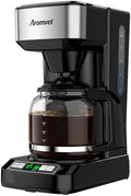 12 Cup Coffee Maker,Large 1.8L Water Tank Drip Coffee Machine by Aromvel