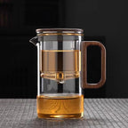 Bonstan Heat-Resistant Glass Teapot with Magnetic Switch, 500ml Tea Infuser Pot with SUS316 Stainless Steel Filter, Versatile Kettle for Loose Leaf Tea - Image 2