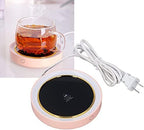 Coffee Cup Warmer, Even Heating Constant Temperature 2 Mode Cup Warmer, Light in Weight LED Night Light Mug Warmer, for Office, Cafe, Home(Pink) - Image 5