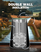 POLIVIAR French Press Coffee Maker, 34 oz - Image 2