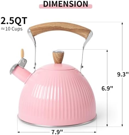 LONFFERY Tea Kettle for Stove Top - Image 7