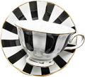 UPKOCH Polka Dot Cup and Saucer Set Ceramic Coffee Cup with Matching Dish European Style Mug for Latte Cappuccino Tea Milk 5.51 X 5.51 X 2.95 in by UPKOCH