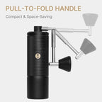 TIMEMORE C5 PRO Manual Coffee Grinder with S2C-042-III Conical Burr, 0.031mm Precision Adjustment,Double Bearing Positioning All-Metal Portable Hand Coffee Grinder (C5 PRO) - Image 7