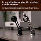 watchget Magnetic Bracket for Puck Screen V2, Aluminum Alloy Espresso Shower Screen Holder Rack, Automatic Adsorption for Puck Screens, Compatible with Most Reusable Coffee Filter, Silver - Image 4
