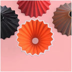 1-4 People Hand-brewed Coffee Filter Cup Drip Ceramic Origami Reusable Tool(1-2CUP) - Image 4