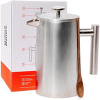 Barista Warrior French Press Coffee Maker & Gooseneck Kettle - Image 2