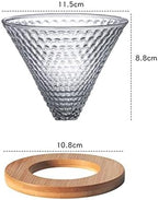 Ultra Fine Strainer Pour Over Coffee Dripper Coffee Filter Cone 1-2 Cup Reusable Filters Pour Over Maker Set Ceramic - Image 2