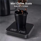 Digital Coffee Scale with Timer 3kg/0.1g, Display, - Image 6