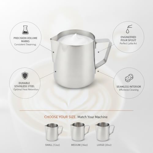 Milk Frothing Pitcher, 1 PC - Image 4