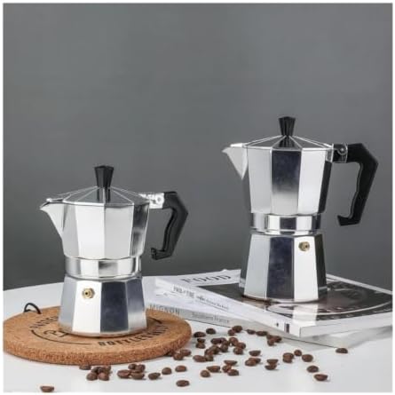 Aluminum Moka Pot 50-600ml Stovetop Espresso Maker Italian Latte - Image 7