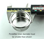 IMS B60 H30 51mm Precision Filter Basket — Authentic Italian IMS Competition — 593 Holes 14-22g Deep — Fits Leverpresso H30, Dedica EC685, ROK, Casabrews | 304 Stainless Steel - Image 4