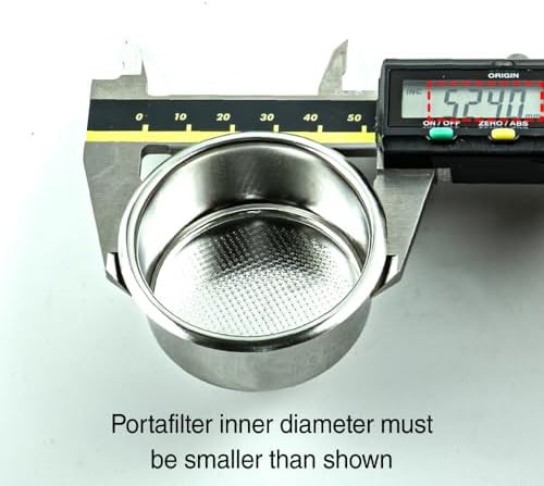 IMS B60 H30 51mm Precision Filter Basket — Authentic Italian IMS Competition — 593 Holes 14-22g Deep — Fits Leverpresso H30, Dedica EC685, ROK, Casabrews | 304 Stainless Steel - Image 4