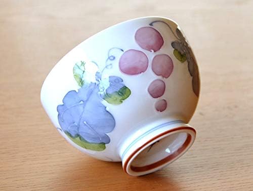 Japanese Tea set Arita Imari ware Made in Japan Ceramic 6 pcs Porcelain 1 pc Tea Pot and 5 pcs Cups for Green Tea Muscat Grape - Image 5
