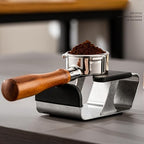 Delicate Coffee Tamper Stand Stainless Steel Coffee Tamper Stand with Silicone Mats for Home and Professional Use - Image 7