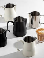 Stainless Steel Milk Pitcher 350-700ml Barista Tool - Image 7