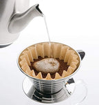 Kalita Wave Series Wave Dripper 155 [For 1 to 2 People] #04151 ,brown (bronze) - Image 7