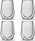 Ozeri Moderna Artisan Series Double Wall Insulated 10 oz Wine Glasses - Image 2