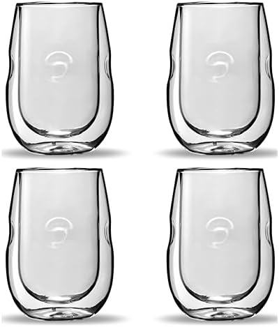 Ozeri Moderna Artisan Series Double Wall Insulated 10 oz Wine Glasses - Image 2