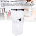 Pongnas Ice Drip Coffee Pot – 400ml Speed Cold Brew Maker with High Borosilicate Glass & SUS Dripper for LowAcid Iced Coffee – Portable Ice Cold Extraction Pot - Image 3
