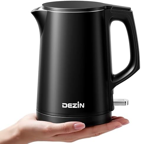 Dezin 0.8L Small Electric Kettle, Stainless Steel Portable Travel Kettle by DEZIN