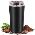 One-Touch Electric Coffee Grinder, Portable Multi-Grain Blending & Powdering Machine with Stainless Steel Blade for Beans Spices Herbs Tea, Cleaning Brush Included by Unknown