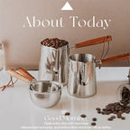Ergonomic Handle Stainless Steel Frother Pitcher 300/420 / 600ML Milk Frothing Cup for Crafting Latte Art Hot Chocolate Coffee Frother Pitcher with Ergonomic Handle - Image 5