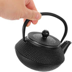 Xmas Small Cast Iron Teapot 0.3l Black Retro Vintage Tea Kettle - Image 6