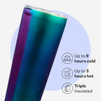 Corkcicle Insulated Tumbler with Sliding Lid, 24 oz, Dragonfly - Image 3
