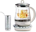 BUYDEEM K2683 Health-Care Beverage Tea Maker and Kettle, 9-in-1 Programmable Brew Cooker Master, 1.5 L, Spruce Blue by BUYDEEM