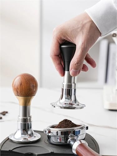 Constant Pressure Coffee Tamper 51mm 53.35mm 58.5mm The Force Tamper Impact Espresso Tampers with Calibrated Spring Loaded(58.5mm) - Image 2