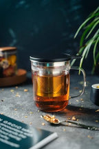 Glass Tea Cup with Infuser and Lid & Stainless Steel 400ml, Premium Borosilicate Tea Mug & Stainless Steel Filter, Heat-Resistant Brewing Set for Tea Lovers (Gift Ready Packaging) - Image 6