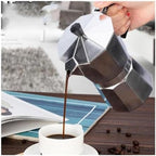 Aluminum Moka Pot 50-600ml Stovetop Espresso Maker Italian Latte - Image 7