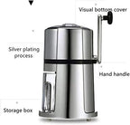 Manual Ice Crusher With，Ice Crusher ，Manual Rotary Ice Crusher，Crushes Ice to Your Desired Fineness ，Non-Slip Easy to Use Ice Crusher Hand Crank - Image 6
