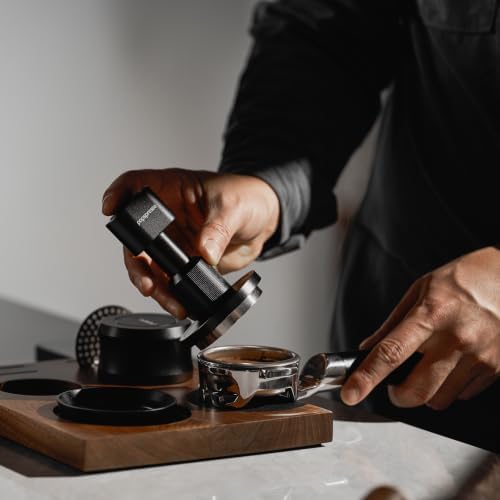 58.35mm Espresso Tamper, Impact Design Coffee Tamper with Sound Feedback, 3 Spring Loaded Coffee Tamper with Interchangeable 15lb/30lb Springs, Calibrated Tamper for 58mm Portafilter(High) - Image 2