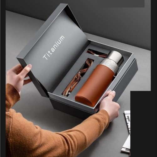 Ti Insulated Cup, Double Layer Tea Infuser 600ml 450ml Portable Hot Cold - Image 4