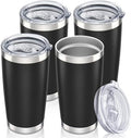 20 oz Tumbler with Lid Stainless Steel Insulated Tumblers Bulk Cups Mug by Orebigo