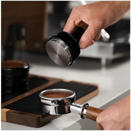 30lb Constant Pressure Coffee Tamper 51mm 53mm 58mm Espresso Flat Tampers with Calibrated Spring Loaded Barista Tool(51mm) - Image 6