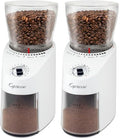 Capresso Infinity Plus Conical Burr Grinder, White, 11 oz (Pack of 2) by Capresso