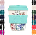 Ecoffee Cup 8oz (240ml) Reusable Coffee Cup – PLA Plant-Based Travel Mug with Silicone Lid, Melamine Free & Dishwasher Safe – Little Canning by EcoffeeCup