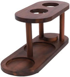 Solid Wood Pour Over Coffee Stand, 14.6x4.6x6.5in - Image 2