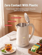 Paris Rhône Electric Kettle, Tea Kettle with 6 Temperature Settings, 1.7L Cordless Hot Water Boiler Heater, Strix Thermostat, Touch Control, Auto-Shutoff/Boil-Dry Protection, Keep Warm, LED Indicator - Image 5