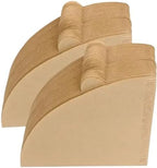500 Pcs Portable Conical Filter Paper – Wood Pulp Hand-Brewed Coffee Drip Sheets for Cafe Tools by Unknown
