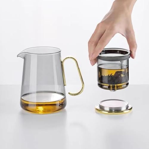 Glass Tea Kettle, Infuser Brewer Daily, Green Oolong, Hot Cold Use - Image 5