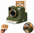 3D Printed Latte Art Camera, Includes 12 Coffee Latte Art Cards (Green) by Unknown