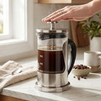 French Press Coffee Maker for Hiking and Travel, 600ml (304 - Image 5