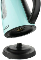 1 Liter Stainless Steel Cordless Electric Kettle – Fast Boil Hot Water Heater with Auto Shut-Off, BPA-Free, 360° Swivel Base, for Tea, Coffee & Instant Meals (Blue) - Image 4